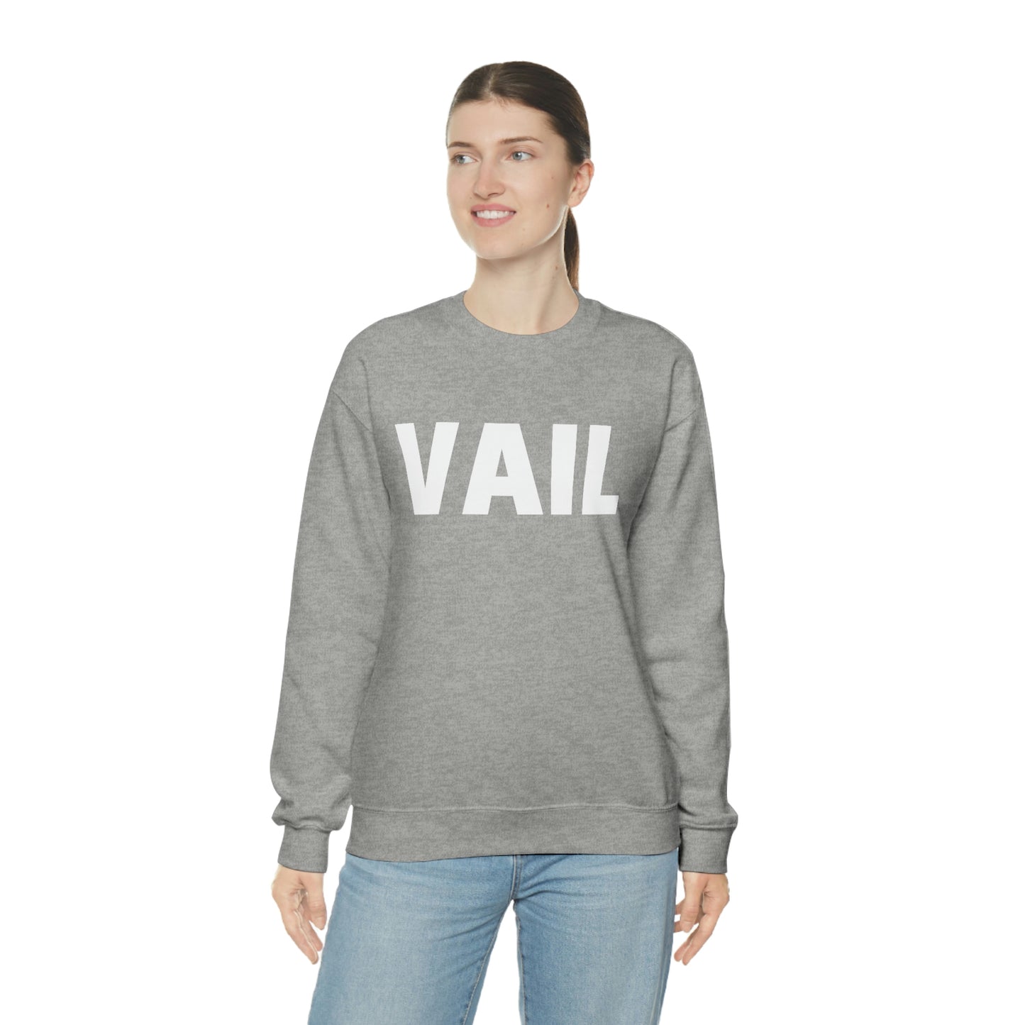 Vail Unisex Heavy Blend Crewneck Sweatshirt, Vail Colorado, Colorado Gifts