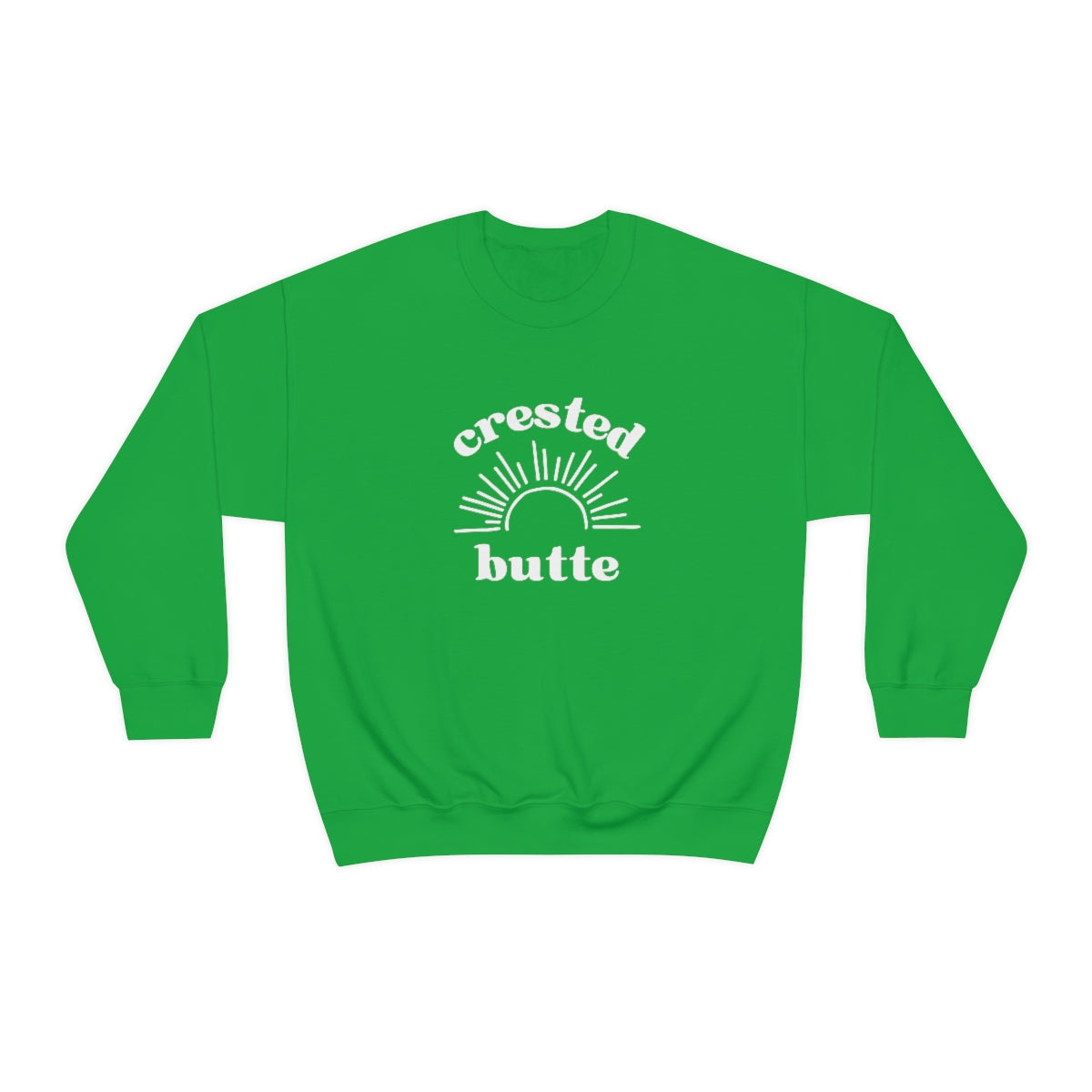 Crested Butte Colorado Crewneck Sweatshirt