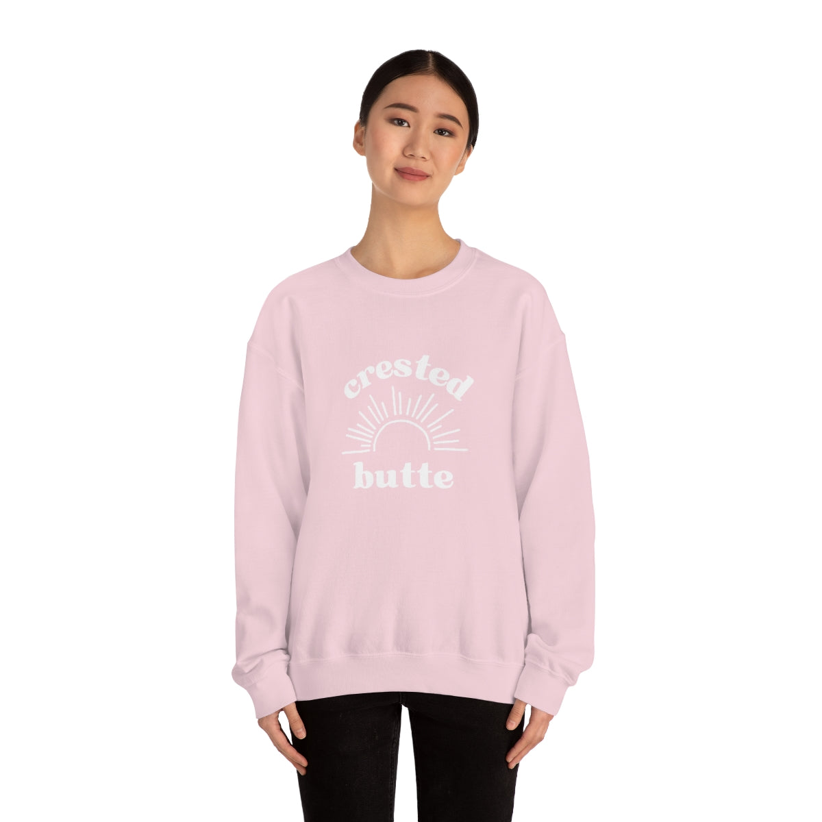 Crested Butte Colorado Crewneck Sweatshirt