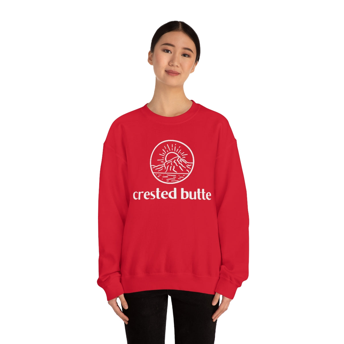 Crested Butte Colorado Crewneck Sweatshirt