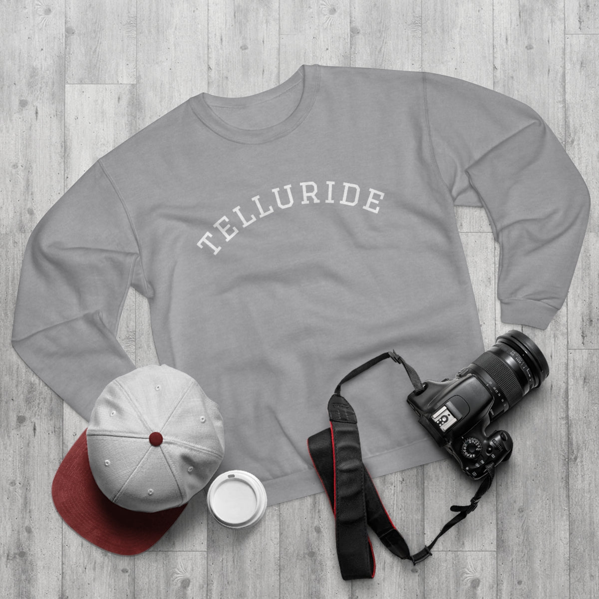 Telluride Colorado Unisex Crew Neck Sweatshirt, Colorado Gifts