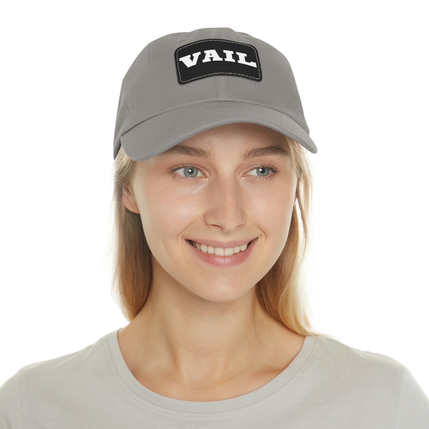 Vail Dad Hat with Leather Patch | Colorado Gifts