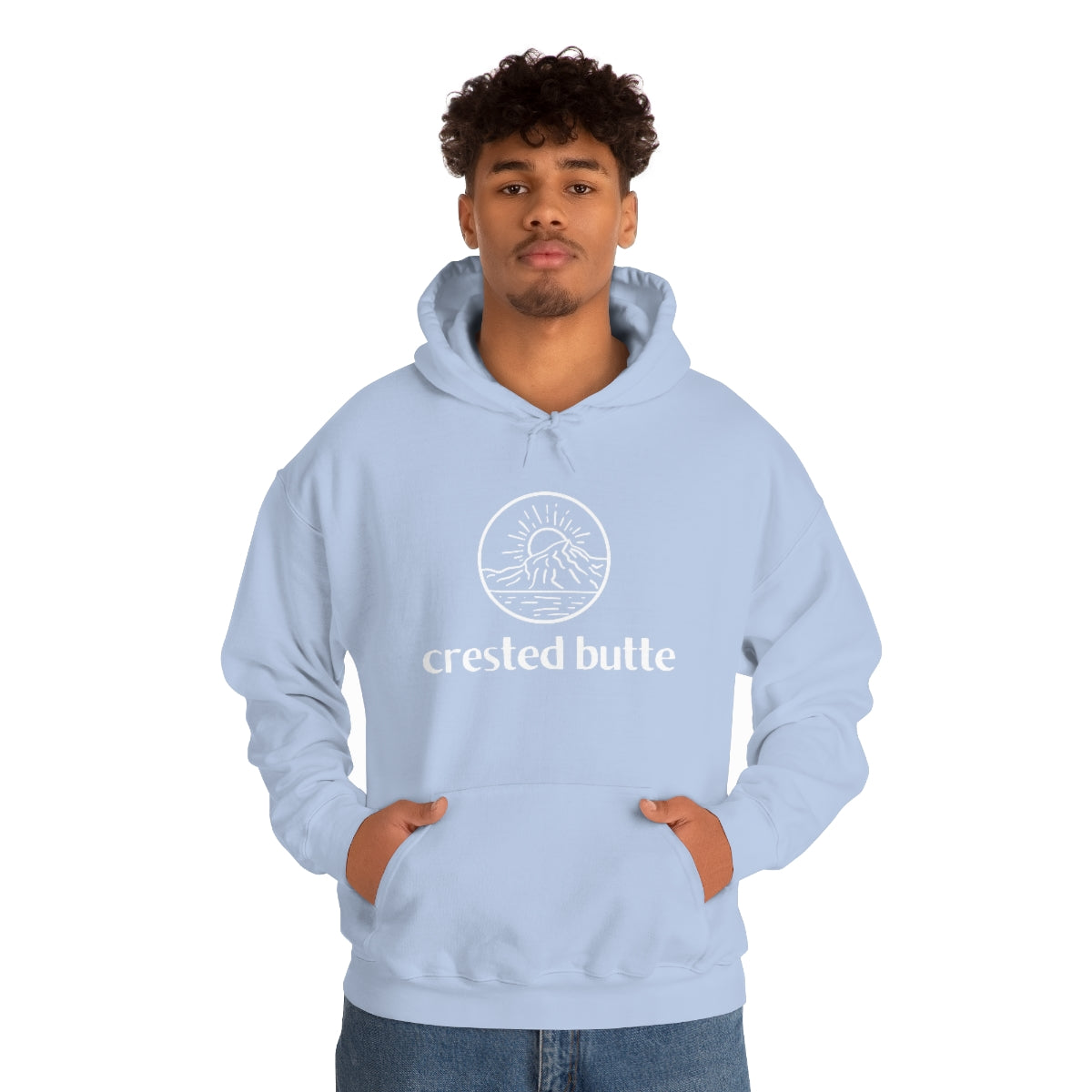 Crested Butte Colorado Hooded Sweatshirt