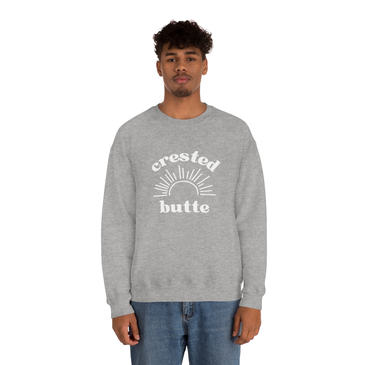 Crested Butte Colorado Crewneck Sweatshirt