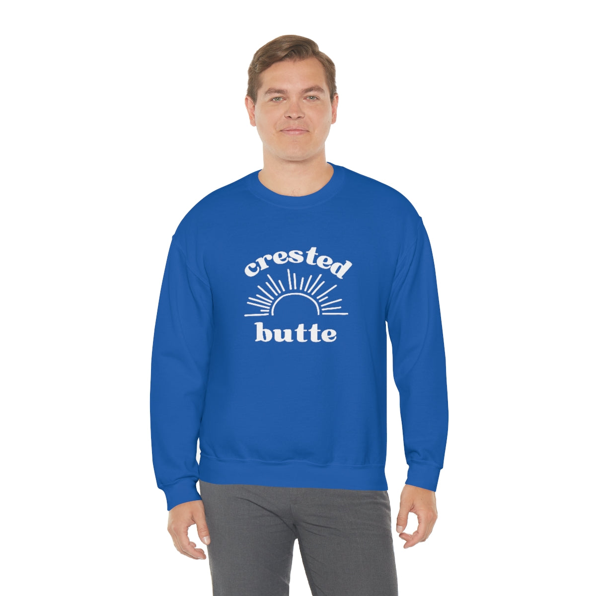 Crested Butte Colorado Crewneck Sweatshirt