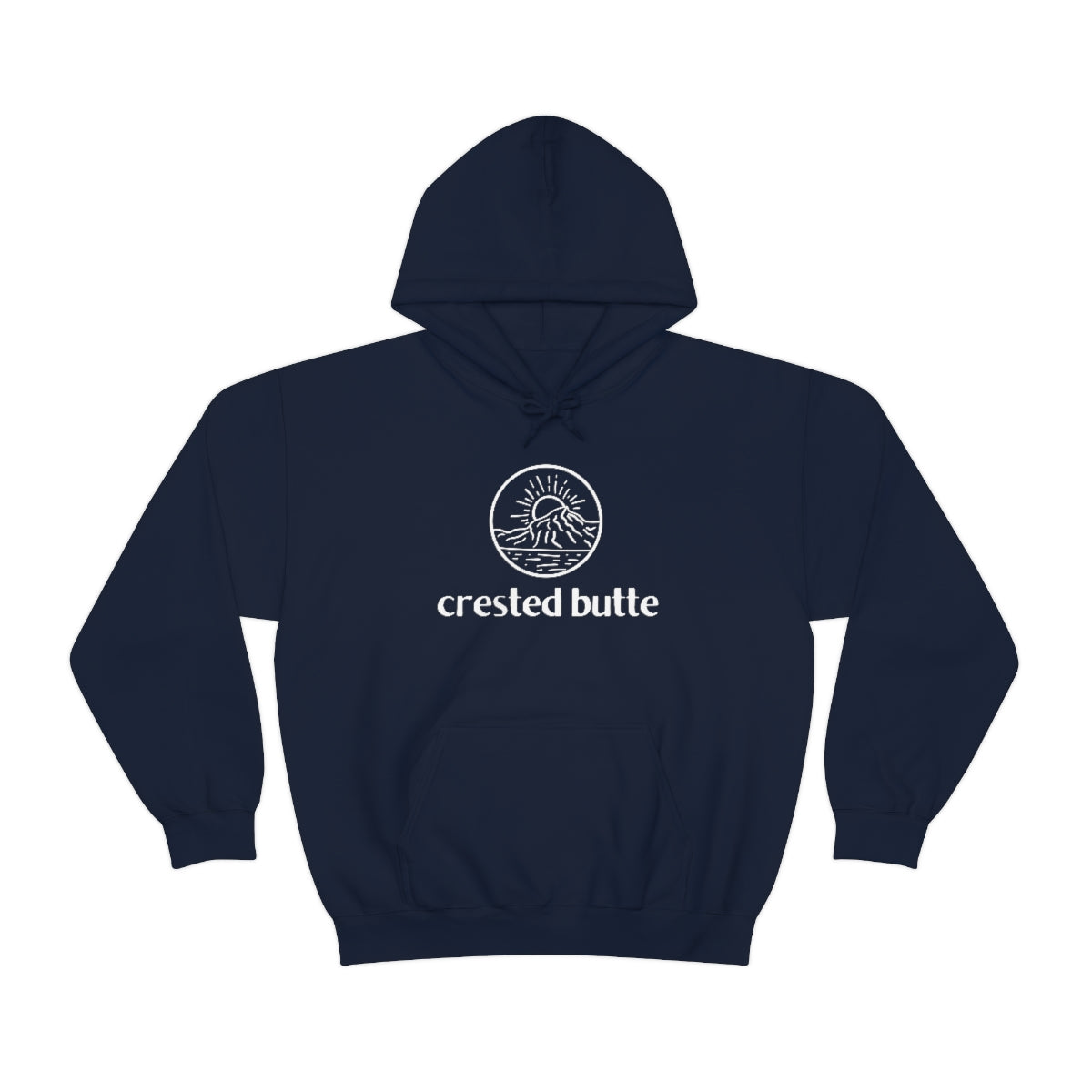 Crested Butte Colorado Hooded Sweatshirt