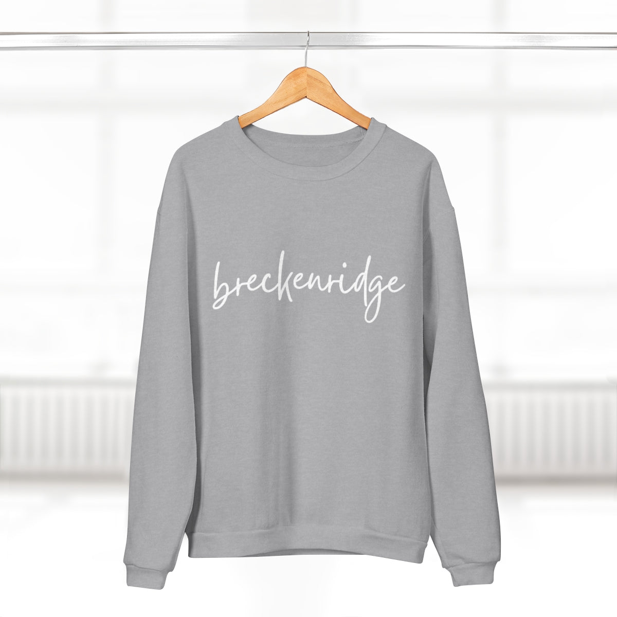 Breckenridge, Colorado Unisex Crew Neck Sweatshirt