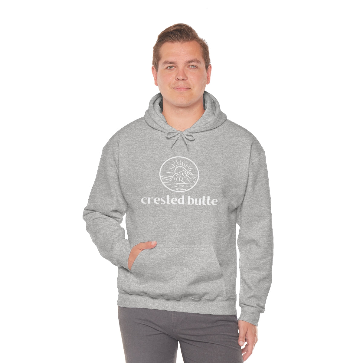 Crested Butte Colorado Hooded Sweatshirt