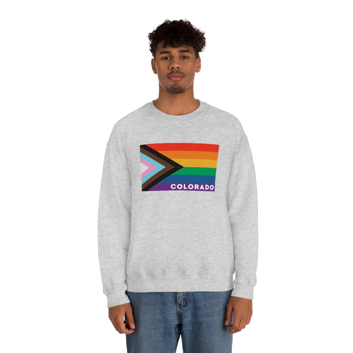 Colorado Pride Unisex Heavy Blend Crewneck Sweatshirt