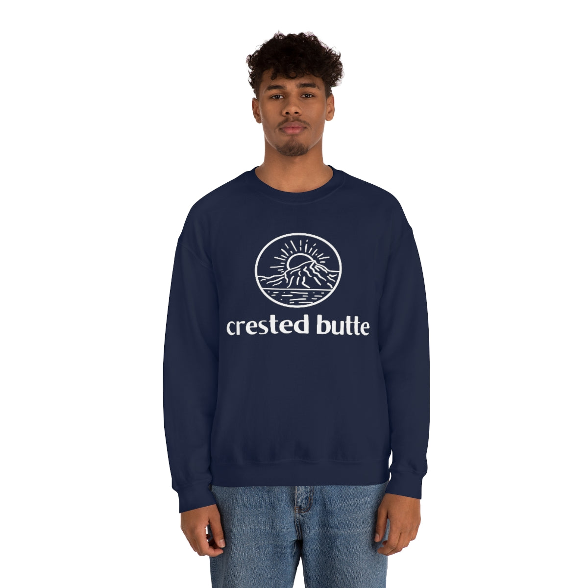 Crested Butte Colorado Crewneck Sweatshirt