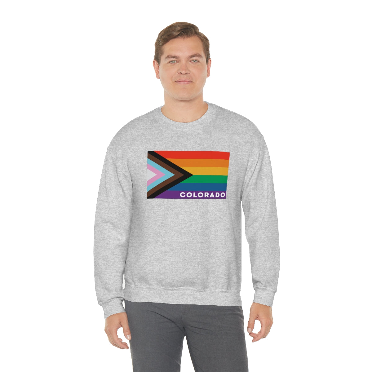 Colorado Pride Unisex Heavy Blend Crewneck Sweatshirt