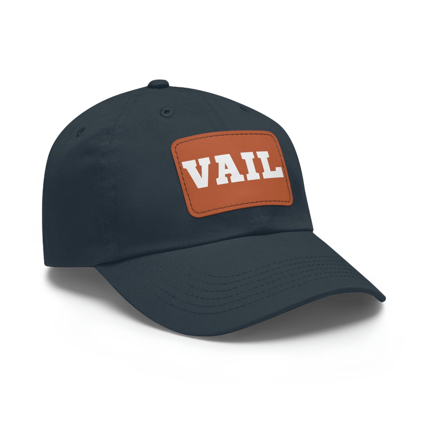 Vail Dad Hat with Leather Patch | Colorado Gifts