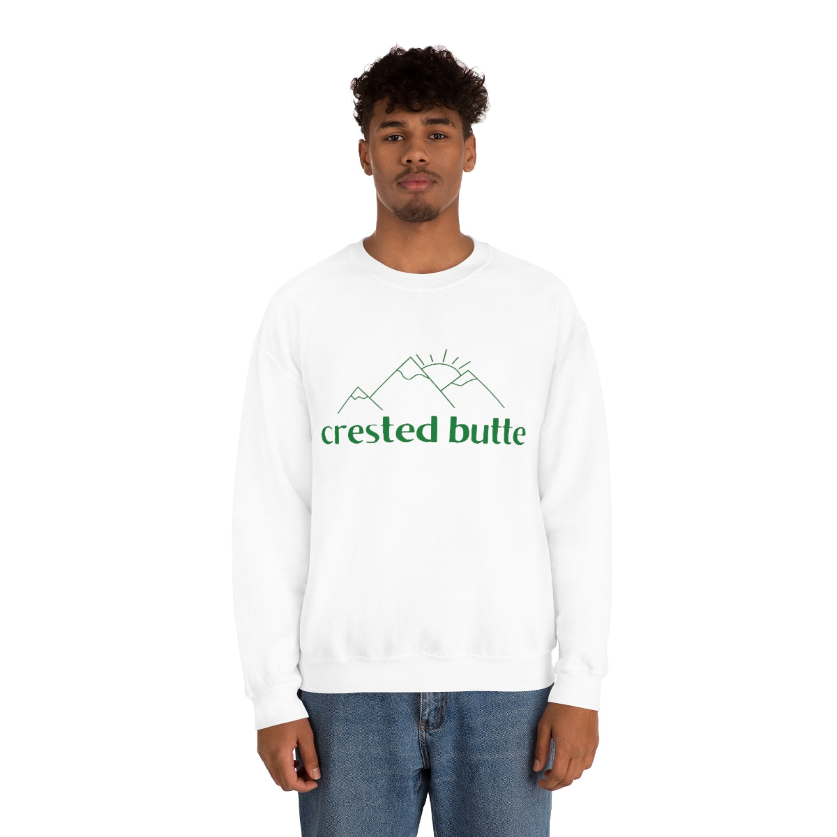 Crested Butte, Colorado Crewneck Sweatshirt