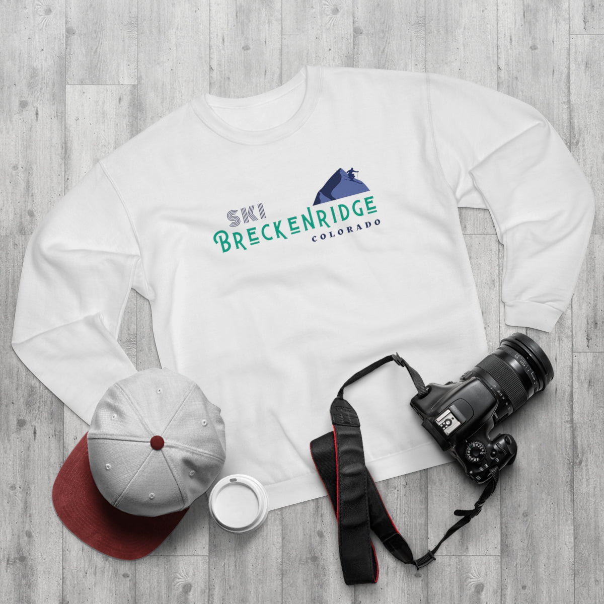 Breckenridge Colorado Unisex Crew Neck Sweatshirt