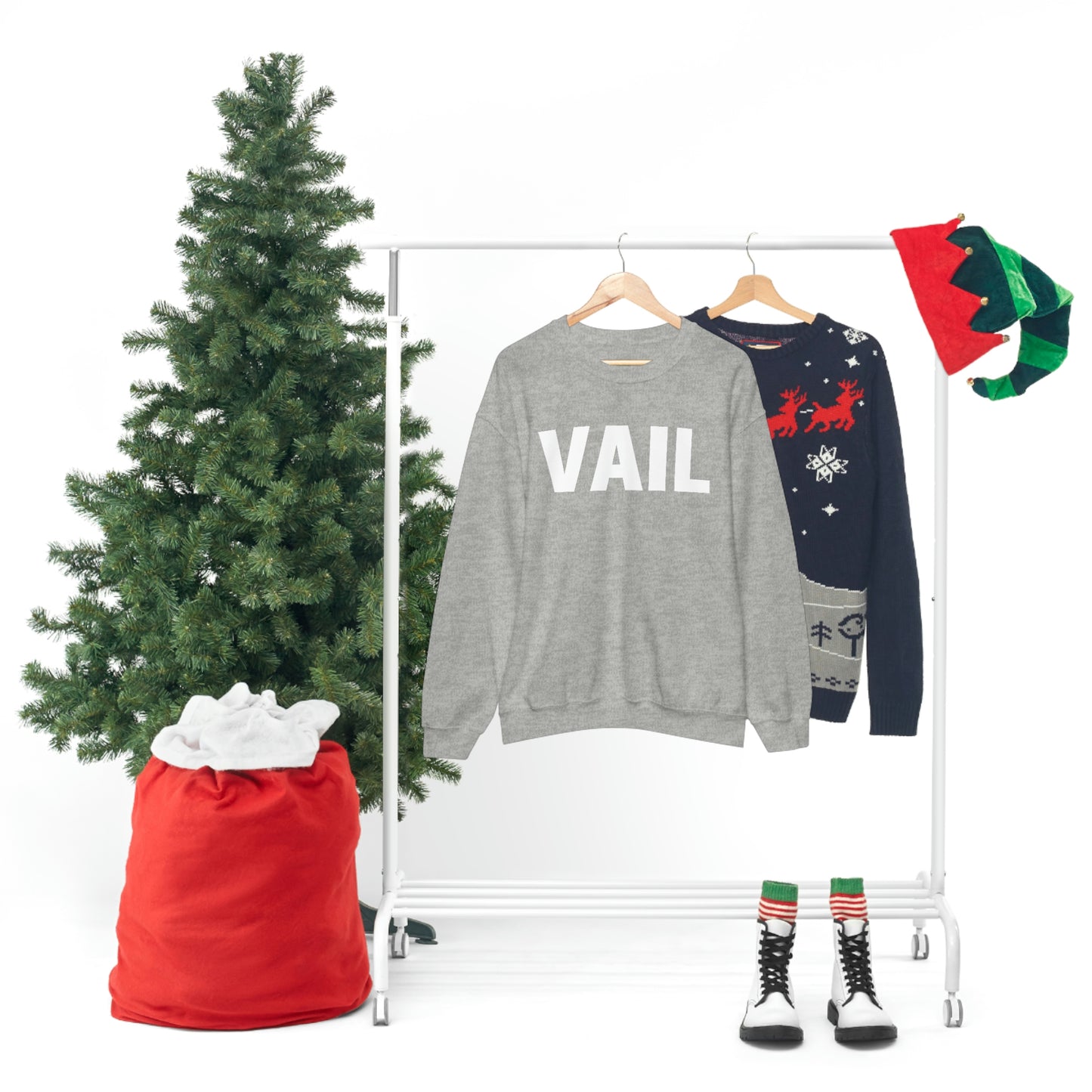 Vail Unisex Heavy Blend Crewneck Sweatshirt, Vail Colorado, Colorado Gifts