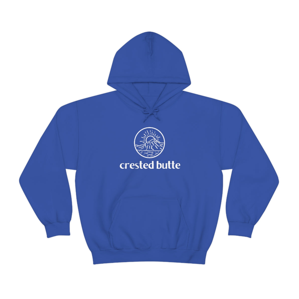 Crested Butte Colorado Hooded Sweatshirt