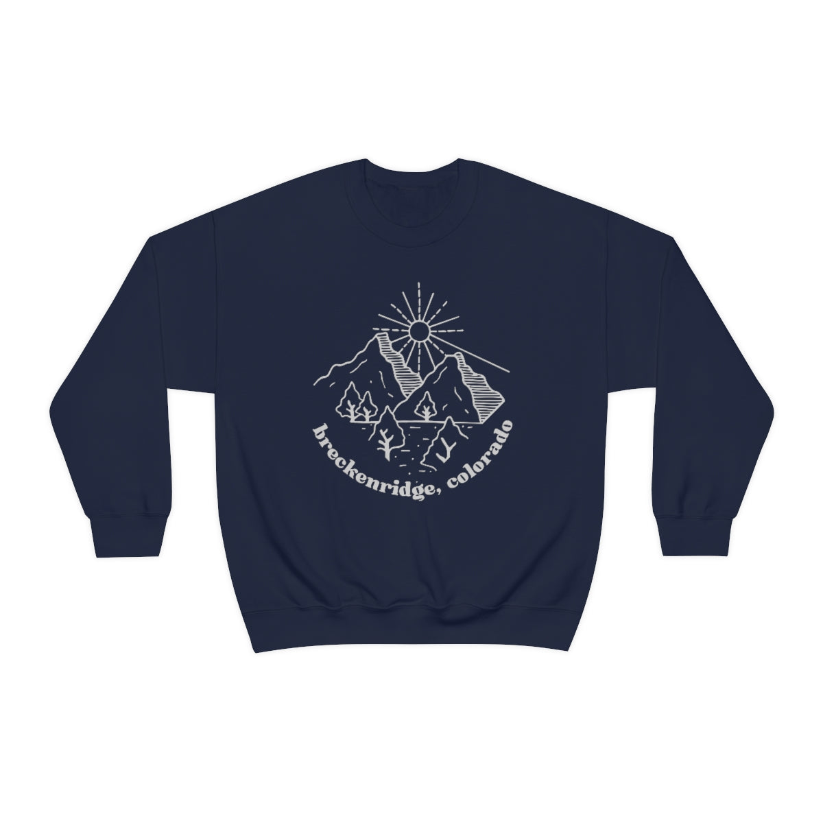 Breckenridge Sweatshirt, Colorado Gifts, Mountains, Skiing, Breckenridge, Colorado