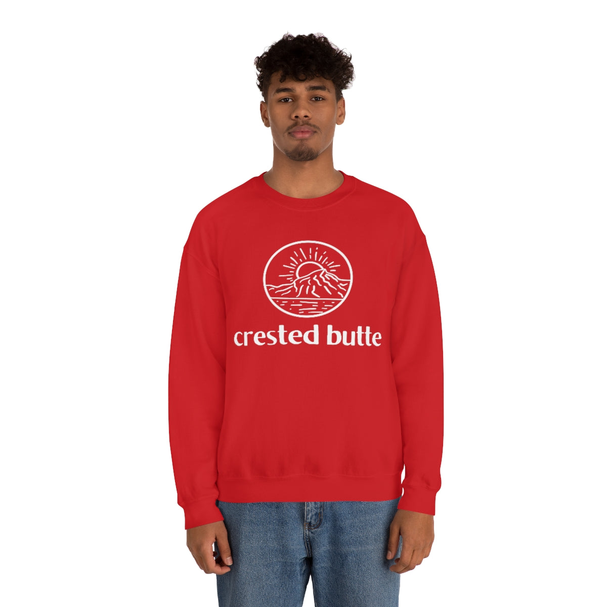 Crested Butte Colorado Crewneck Sweatshirt