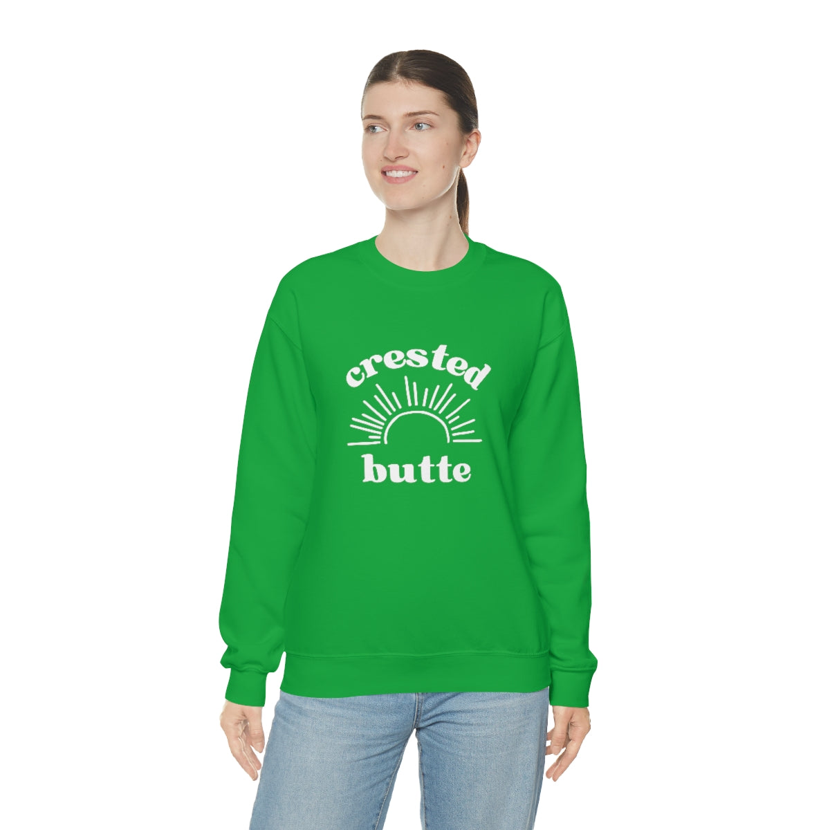 Crested Butte Colorado Crewneck Sweatshirt