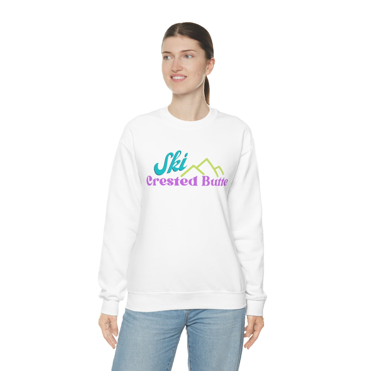 Crested Butte Sweatshirt,Colorado Sweatshirt,Colorado Skiing,Colorado Gifts,Girls Weekend