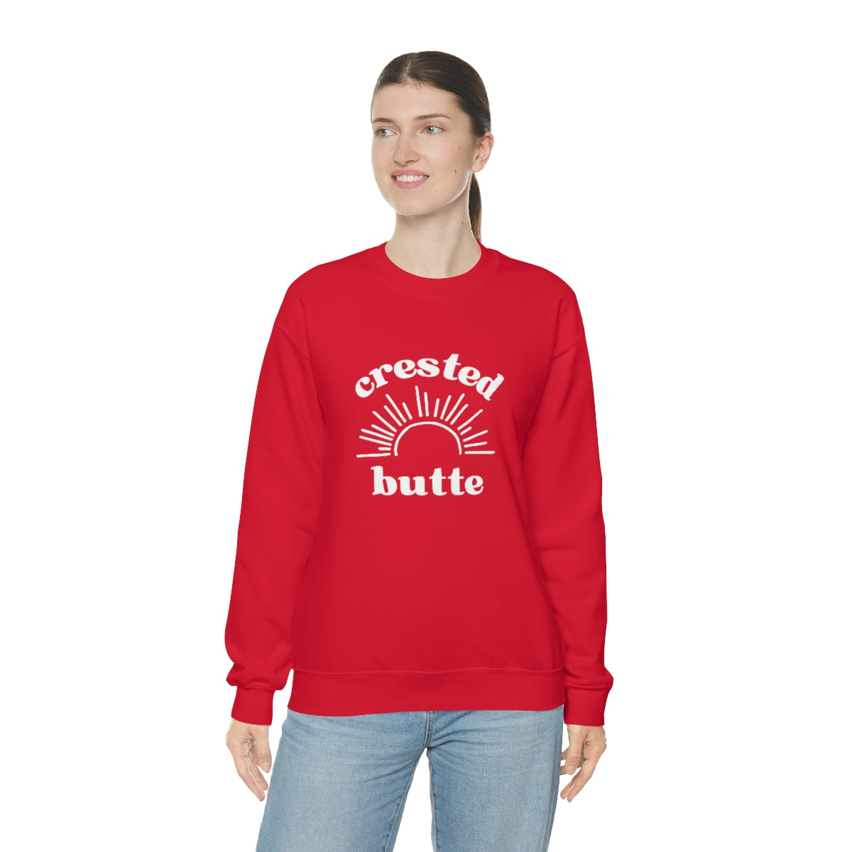 Crested Butte Colorado Crewneck Sweatshirt