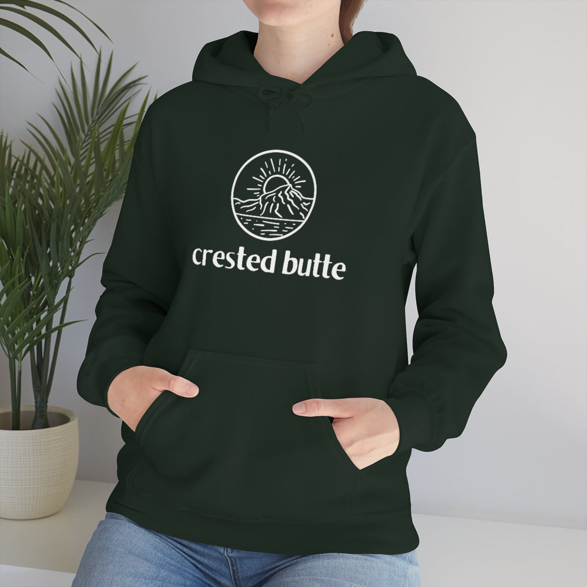 Crested Butte Colorado Hooded Sweatshirt