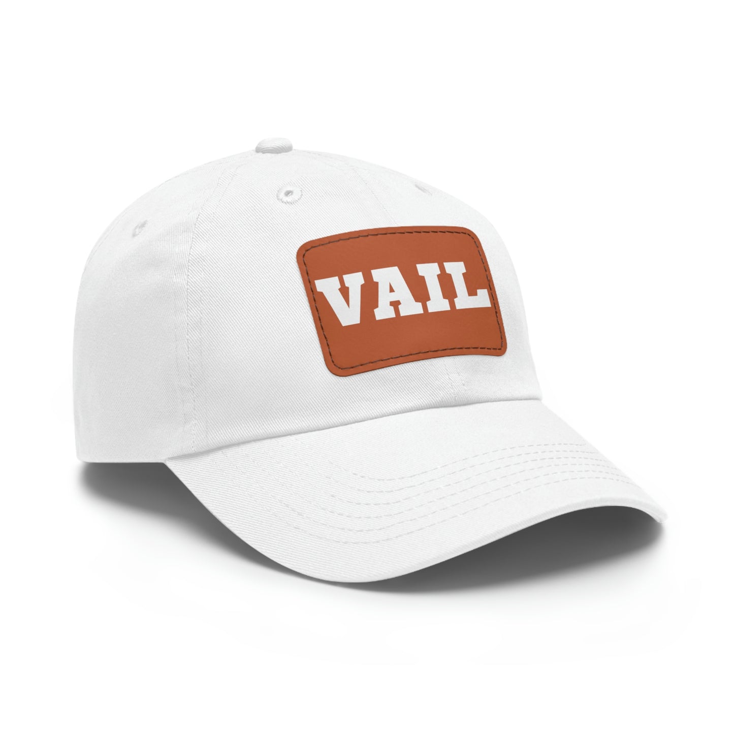 Vail Dad Hat with Leather Patch | Colorado Gifts