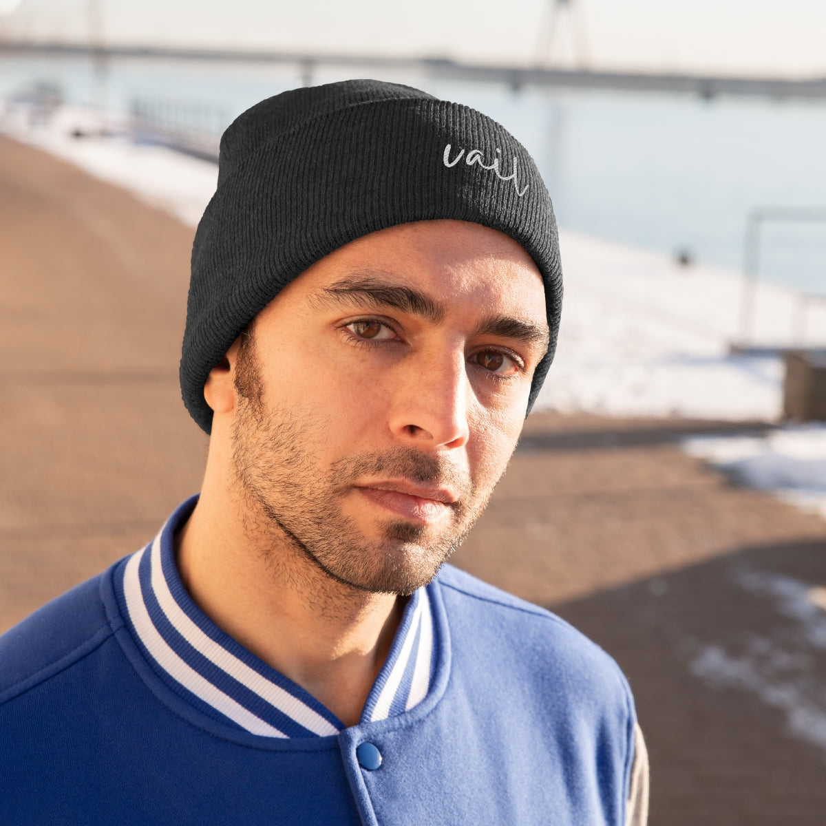 Vail Embroidered Beanie