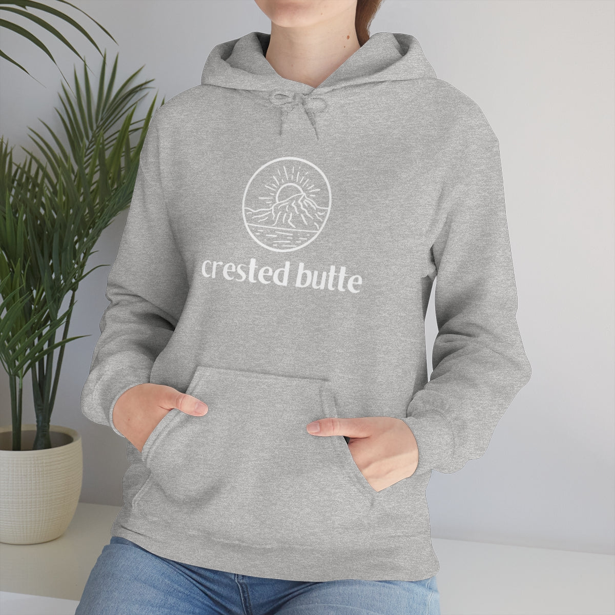 Crested Butte Colorado Hooded Sweatshirt