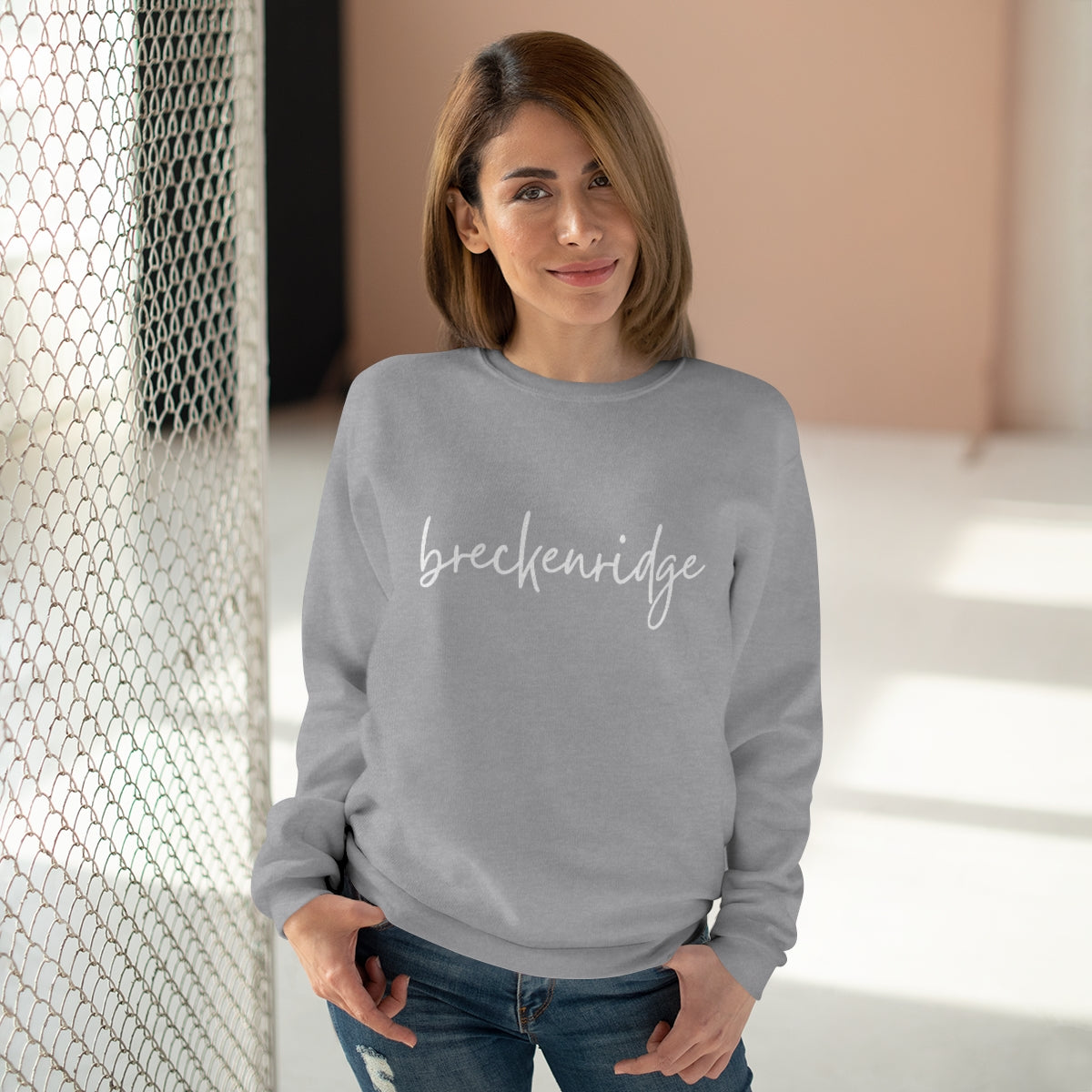 Breckenridge, Colorado Unisex Crew Neck Sweatshirt