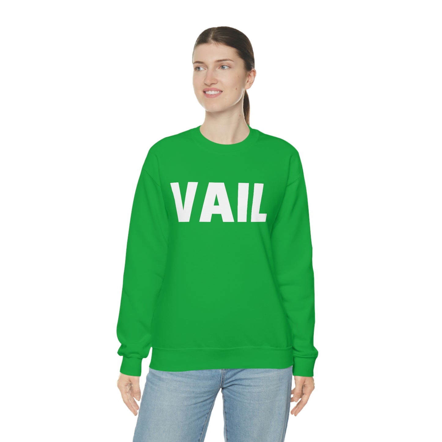 Vail Unisex Heavy Blend Crewneck Sweatshirt, Vail Colorado, Colorado Gifts