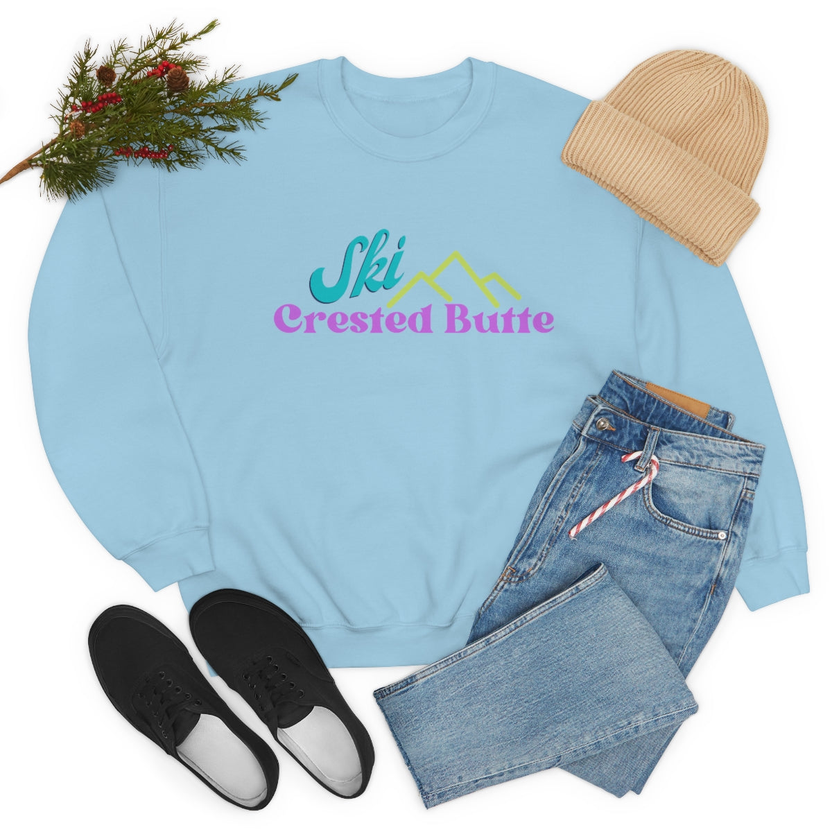 Crested Butte Sweatshirt,Colorado Sweatshirt,Colorado Skiing,Colorado Gifts,Girls Weekend