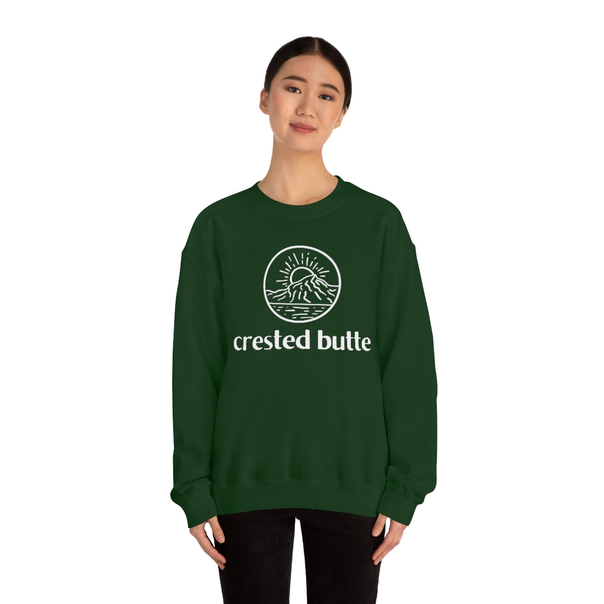 Crested Butte Colorado Crewneck Sweatshirt