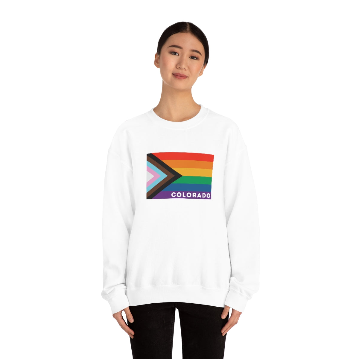 Colorado Pride Unisex Heavy Blend Crewneck Sweatshirt