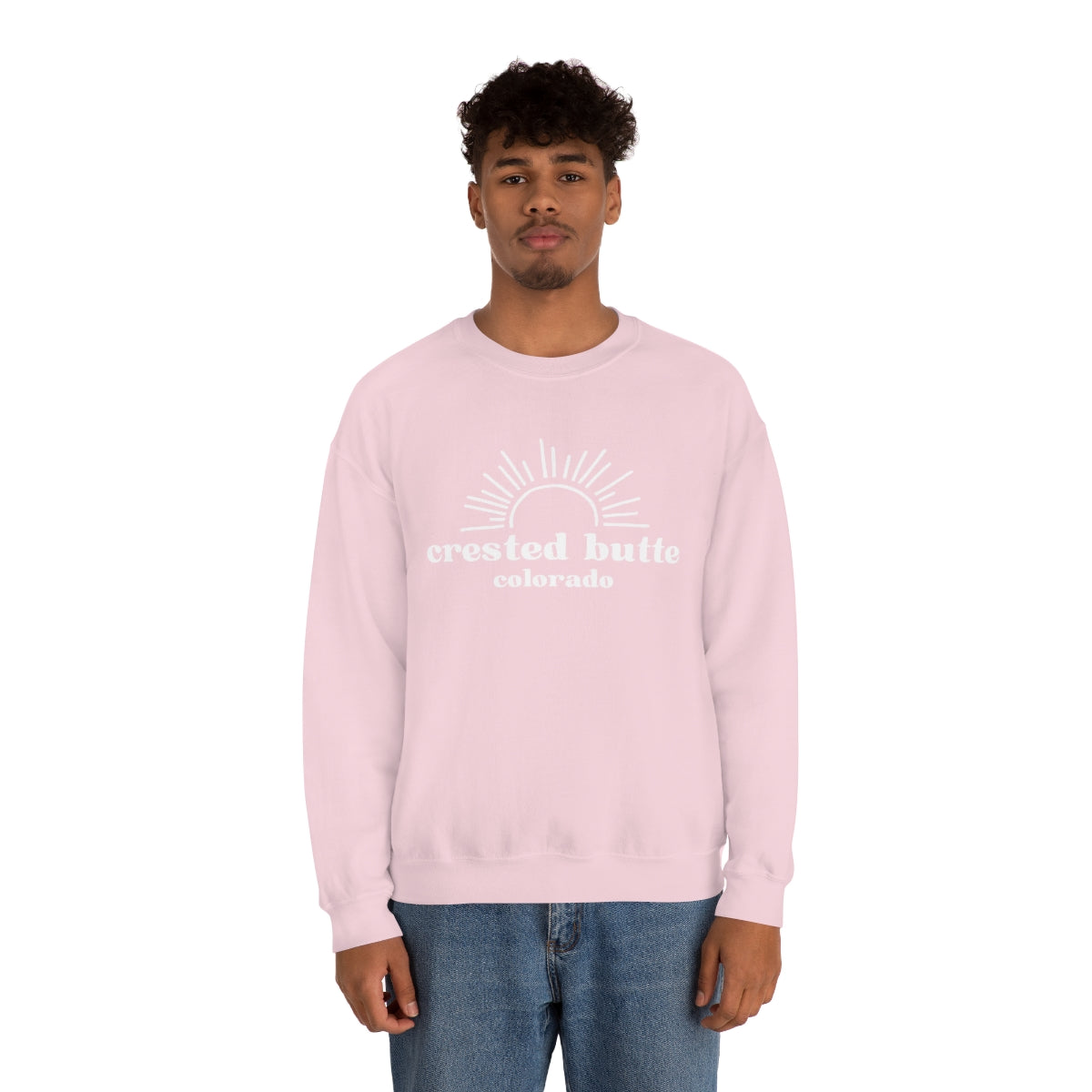 Crested Butte Unisex Heavy Blend Crewneck Sweatshirt