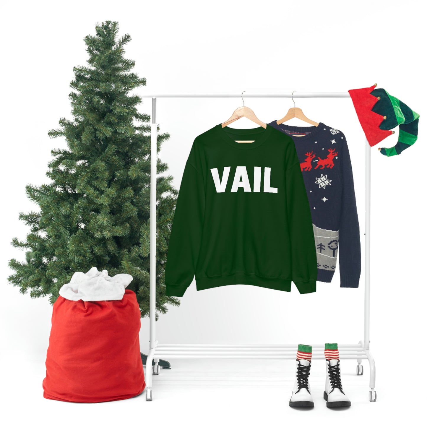 Vail Unisex Heavy Blend Crewneck Sweatshirt, Vail Colorado, Colorado Gifts