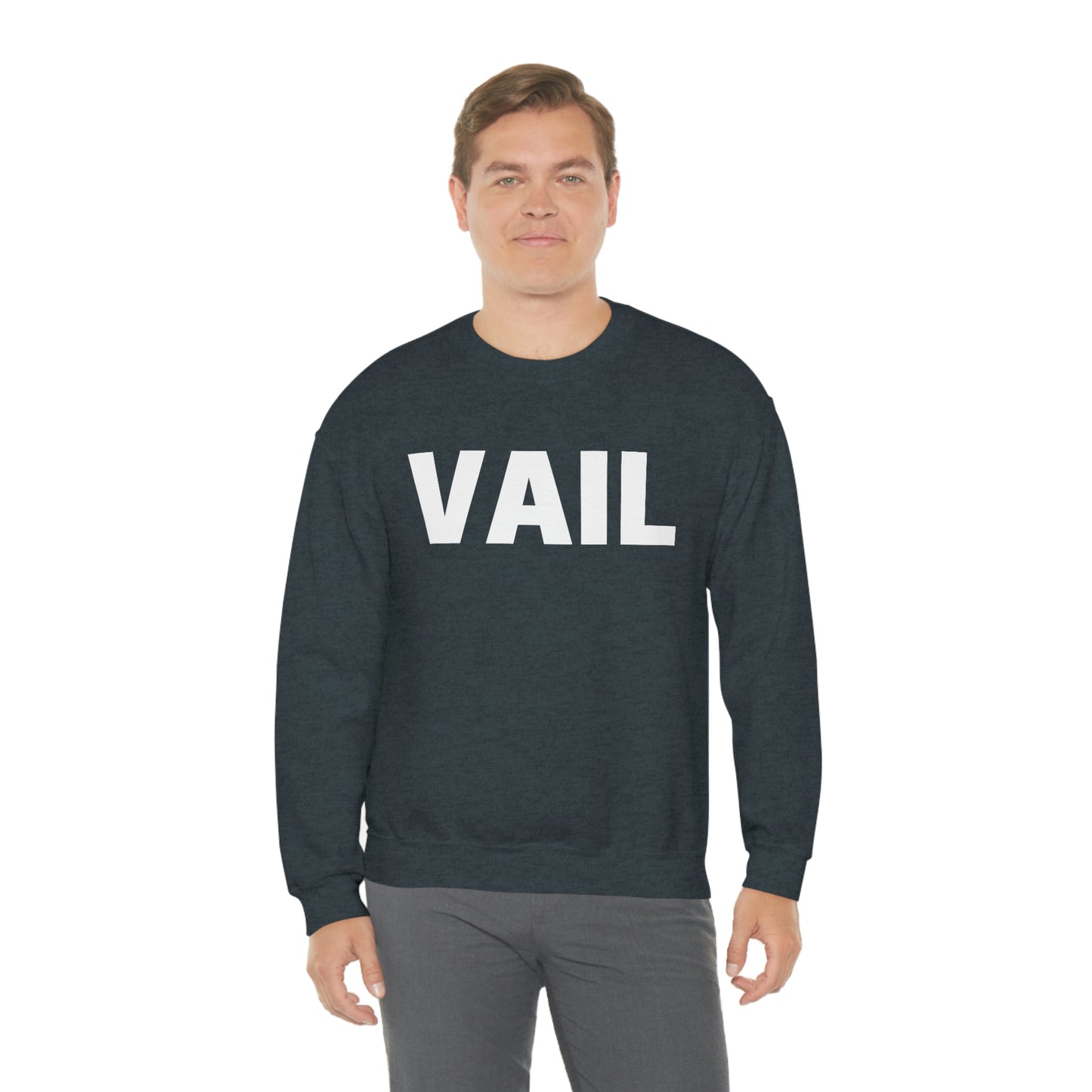 Vail Unisex Heavy Blend Crewneck Sweatshirt, Vail Colorado, Colorado Gifts