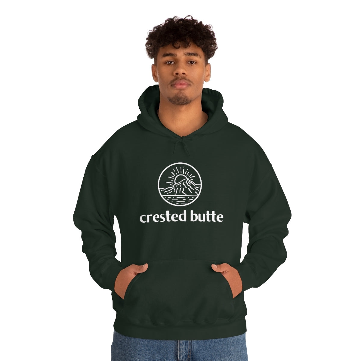 Crested Butte Colorado Hooded Sweatshirt