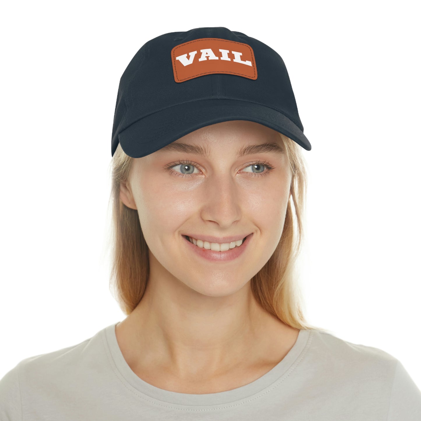 Vail Dad Hat with Leather Patch | Colorado Gifts