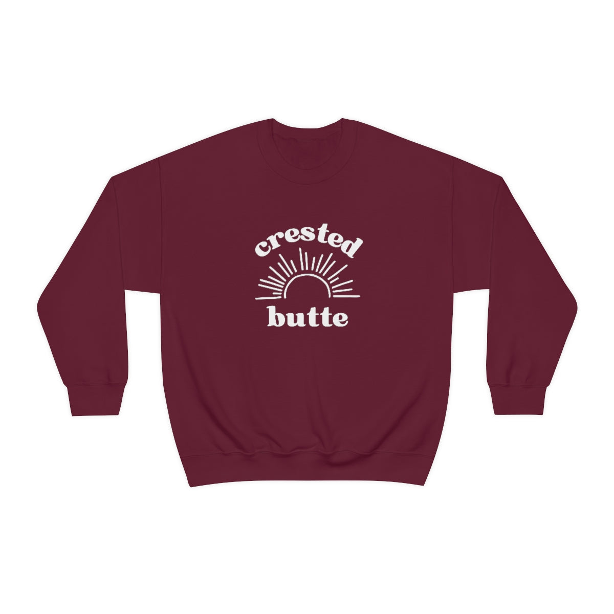 Crested Butte Colorado Crewneck Sweatshirt