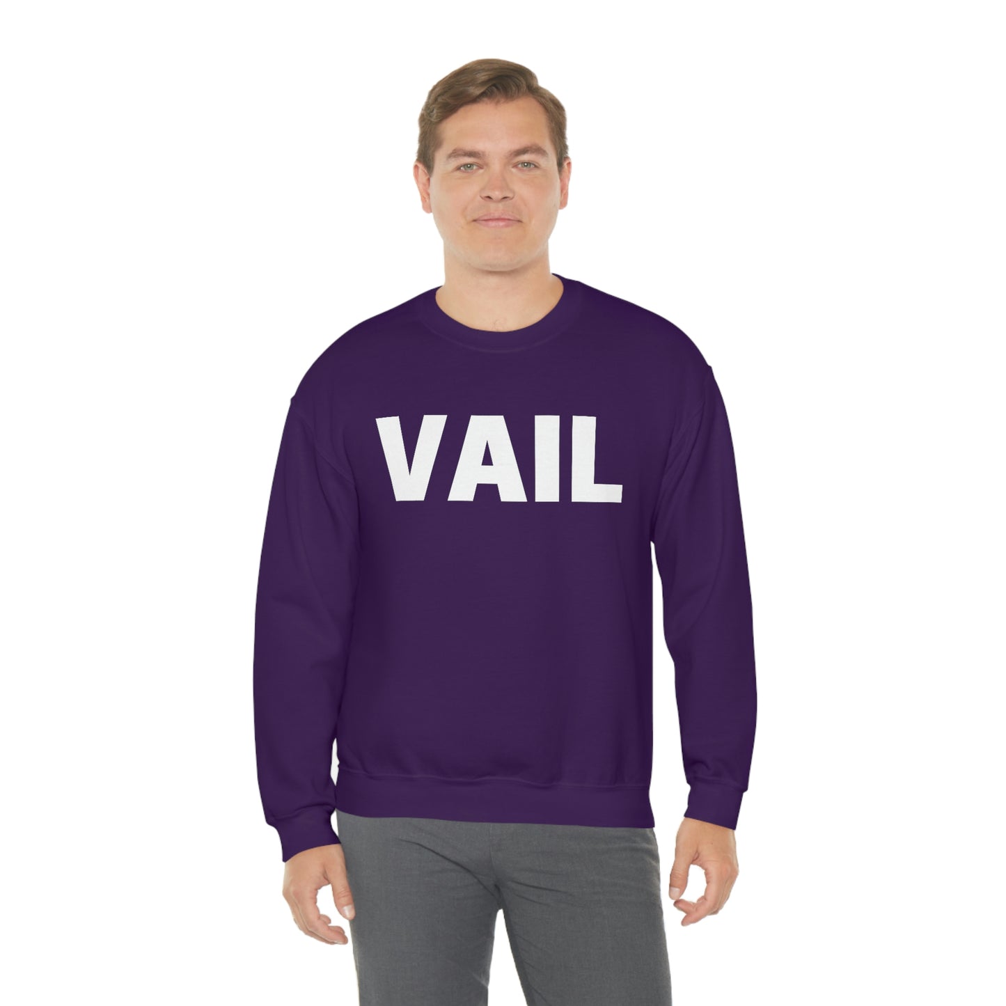 Vail Unisex Heavy Blend Crewneck Sweatshirt, Vail Colorado, Colorado Gifts