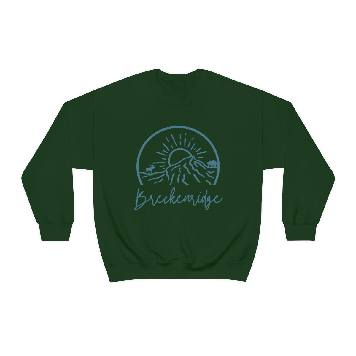 Breckenridge Colorado Unisex Heavy Blend Crewneck Sweatshirt