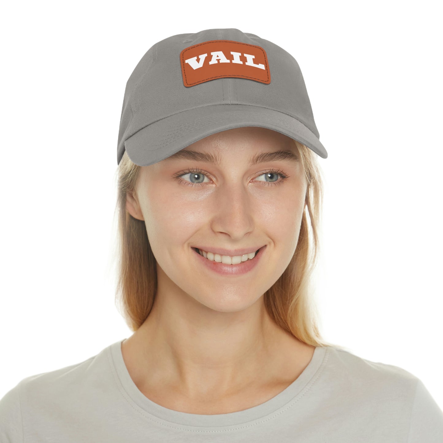 Vail Dad Hat with Leather Patch | Colorado Gifts