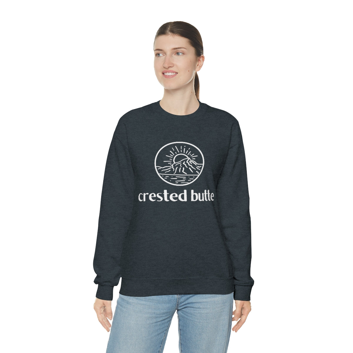 Crested Butte Colorado Crewneck Sweatshirt