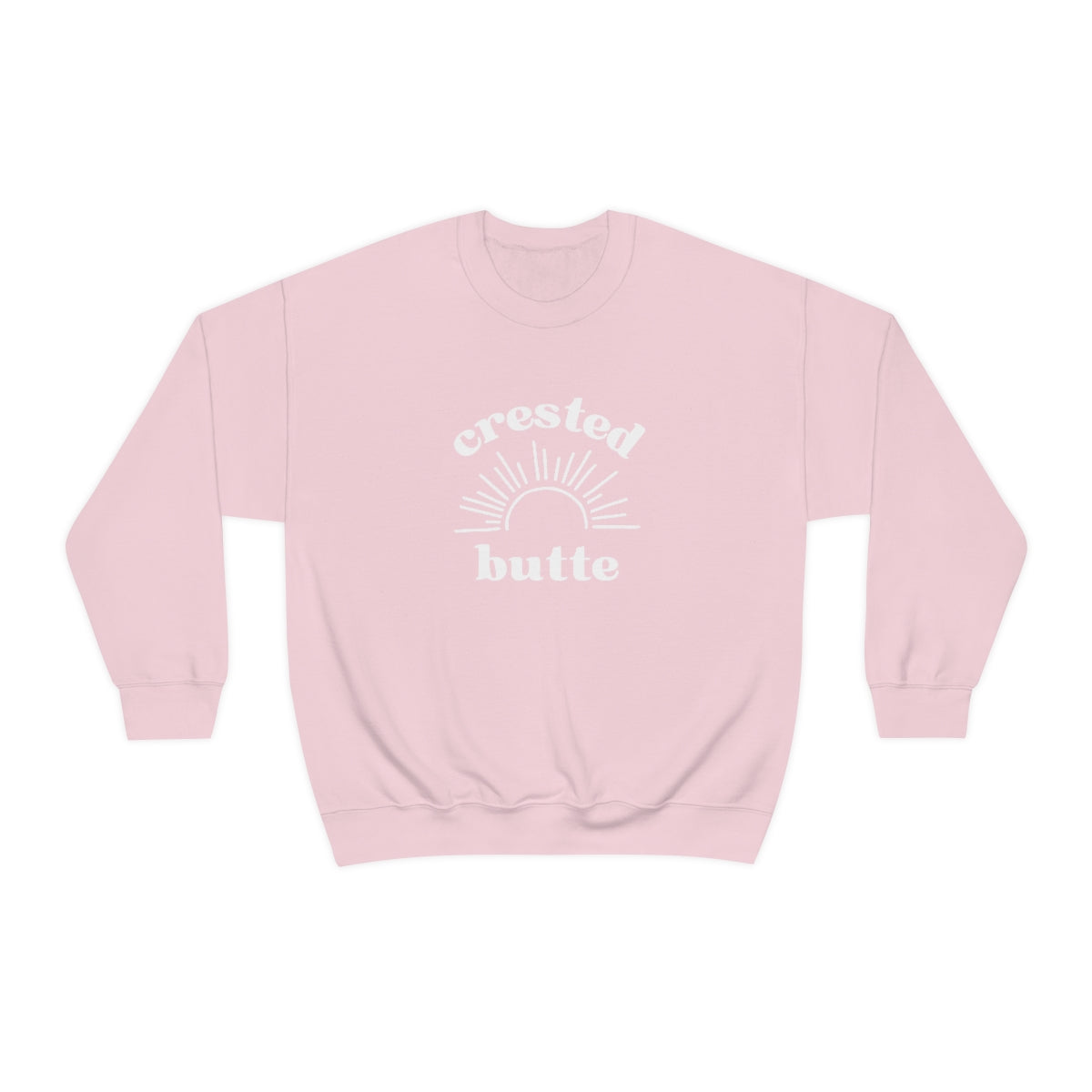 Crested Butte Colorado Crewneck Sweatshirt