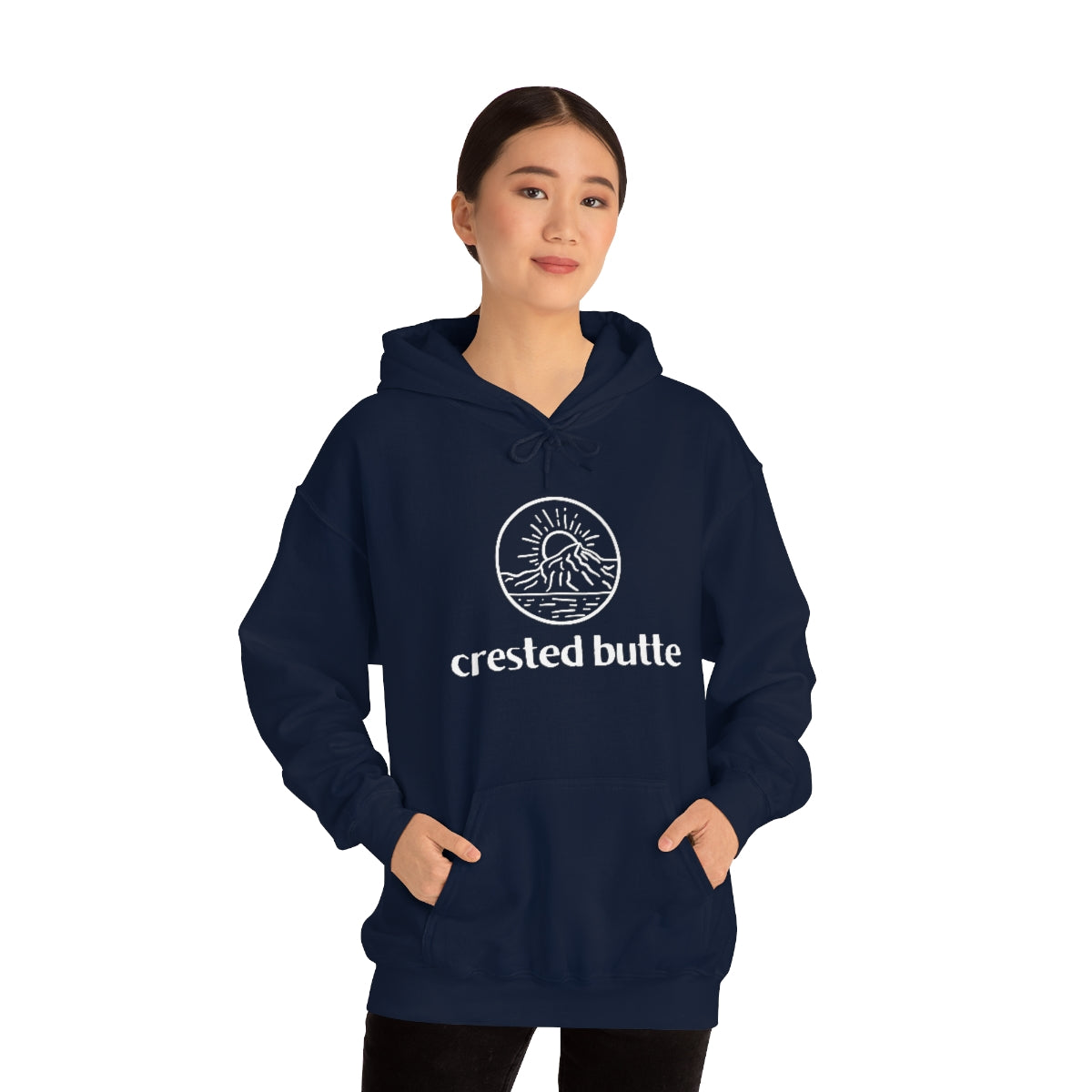 Crested Butte Colorado Hooded Sweatshirt