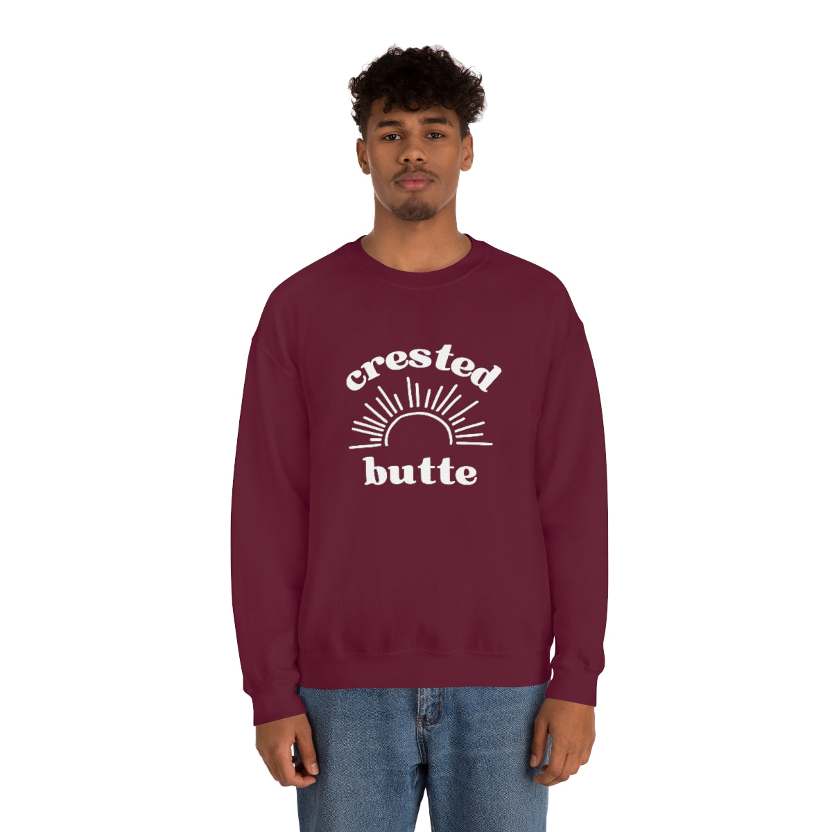 Crested Butte Colorado Crewneck Sweatshirt