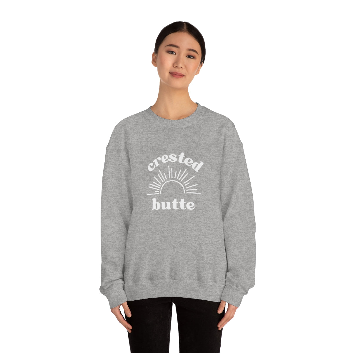 Crested Butte Colorado Crewneck Sweatshirt