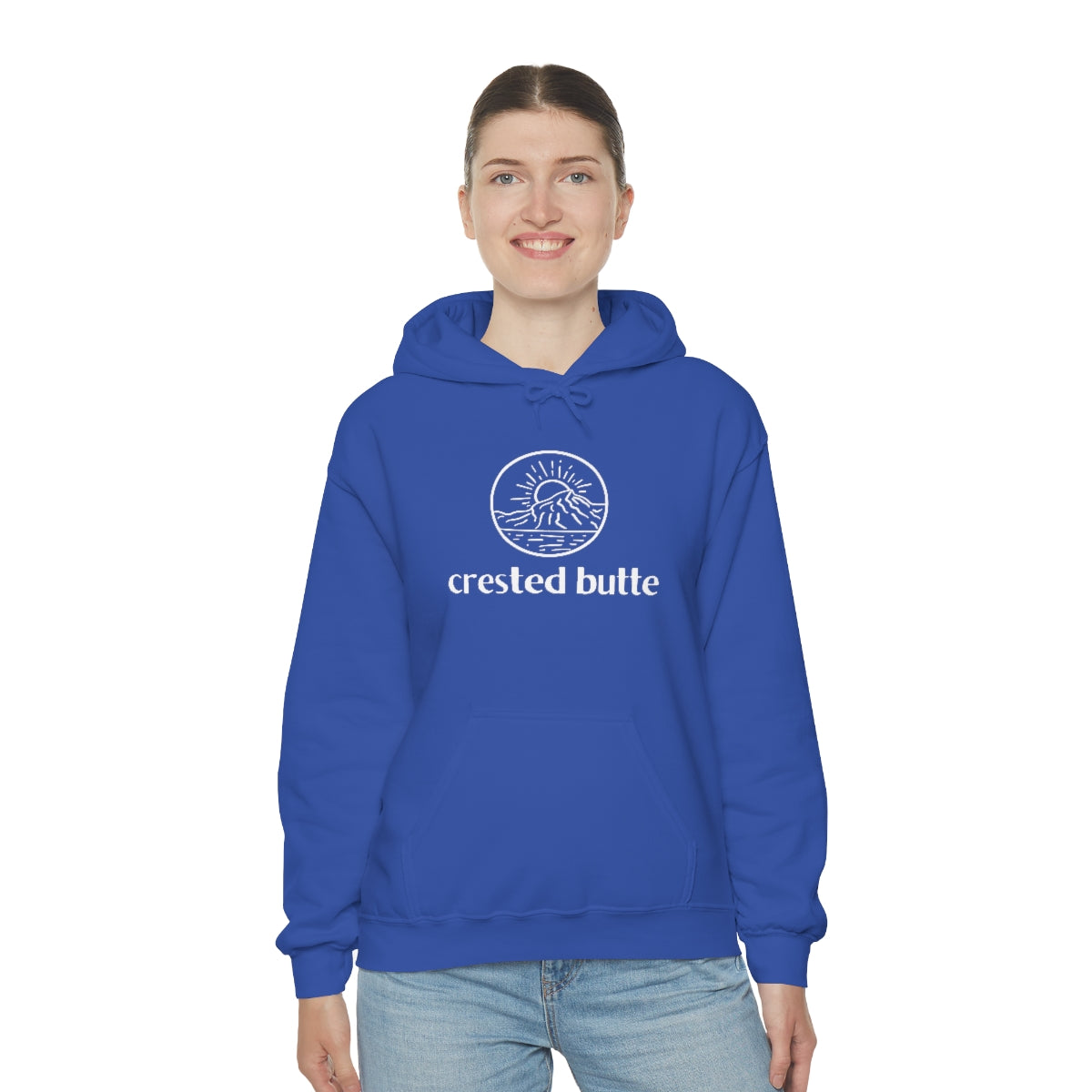 Crested Butte Colorado Hooded Sweatshirt