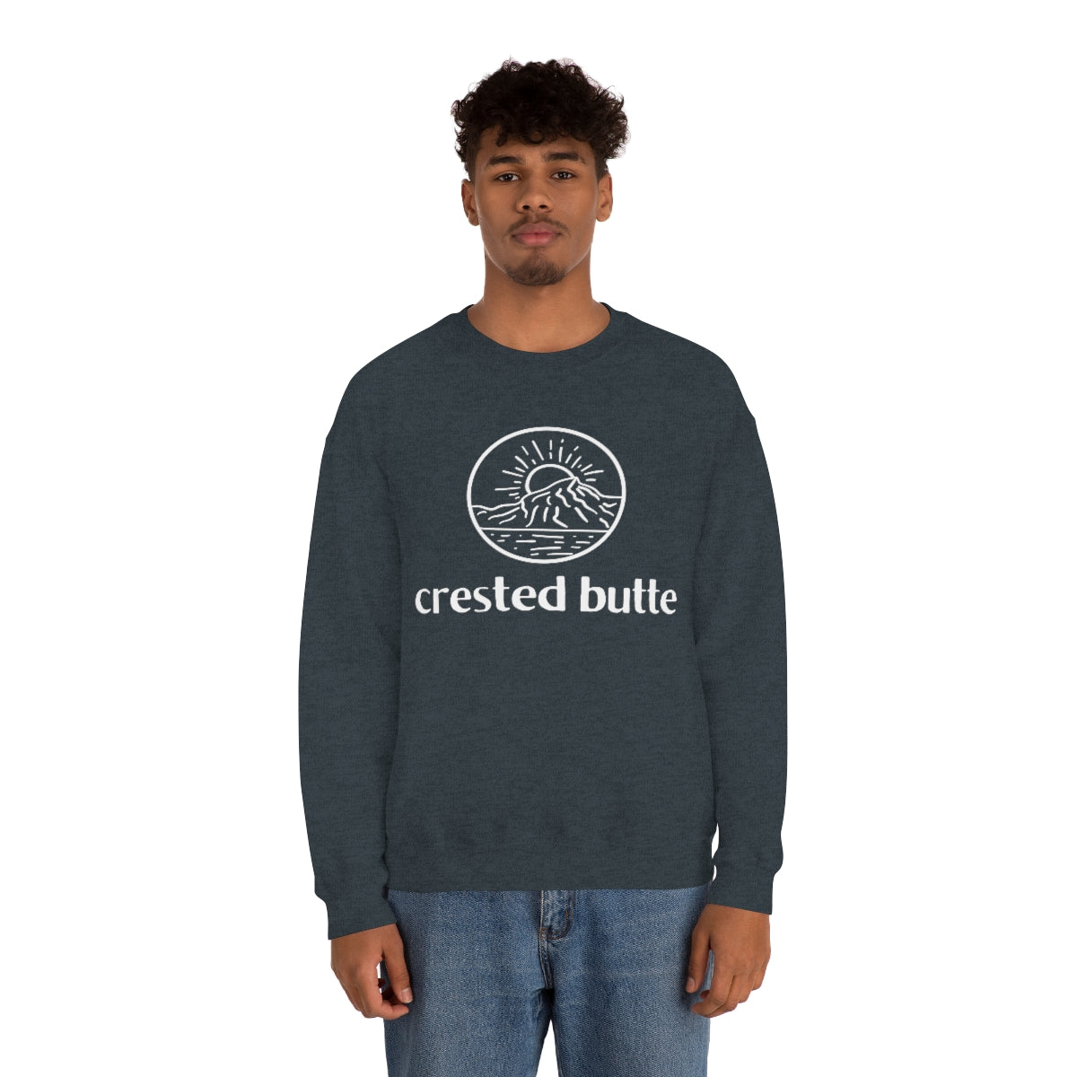 Crested Butte Colorado Crewneck Sweatshirt